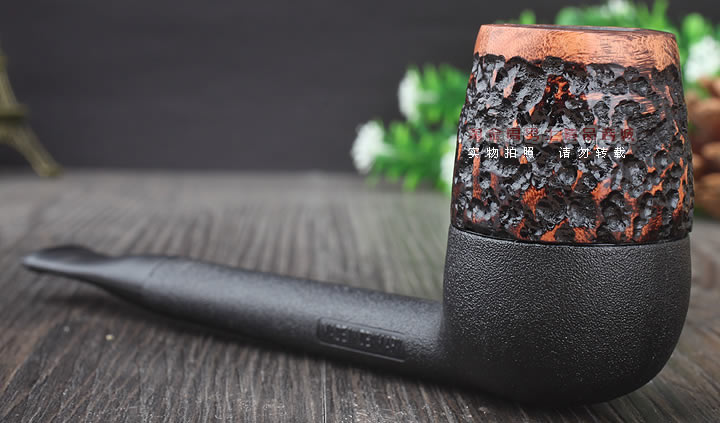 淘金周广州实体店 丹麦Erik Nording石楠木晶石过滤烟斗03-2