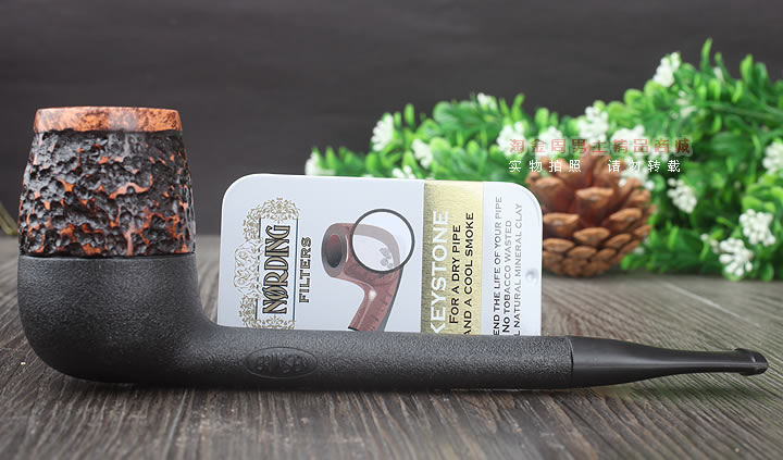 淘金周广州实体店 丹麦Erik Nording石楠木晶石过滤烟斗03-3