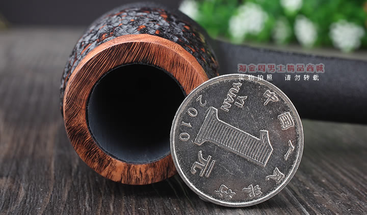 淘金周广州实体店 丹麦Erik Nording石楠木晶石过滤烟斗03-5