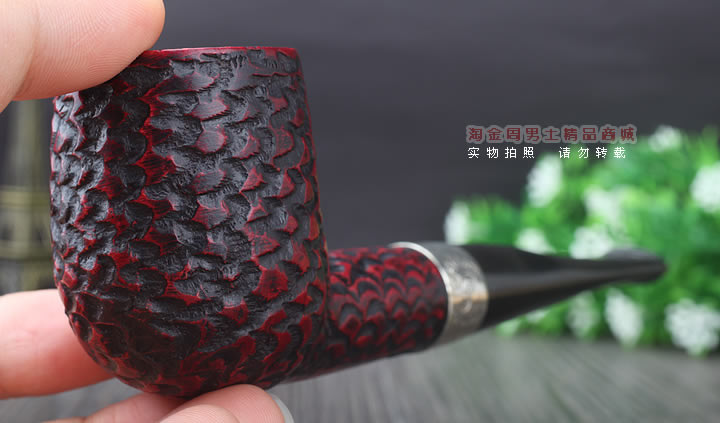 淘金周 正品彼得森Peterson石楠木烟斗 五件套装银圈岩石斗X105号-10