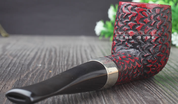 淘金周 正品彼得森Peterson石楠木烟斗 五件套装银圈岩石斗X105号-3