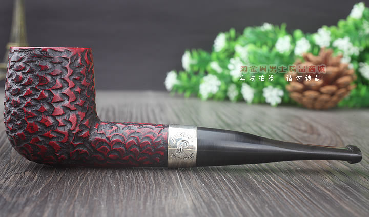 淘金周 正品彼得森Peterson石楠木烟斗 五件套装银圈岩石斗X105号-4