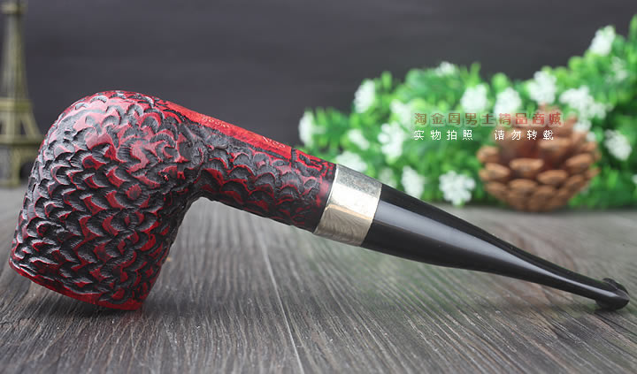 淘金周 正品彼得森Peterson石楠木烟斗 五件套装银圈岩石斗X105号-5