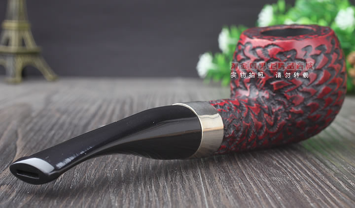 淘金周 正品彼得森Peterson石楠木烟斗 五件套装银圈岩石斗408-3