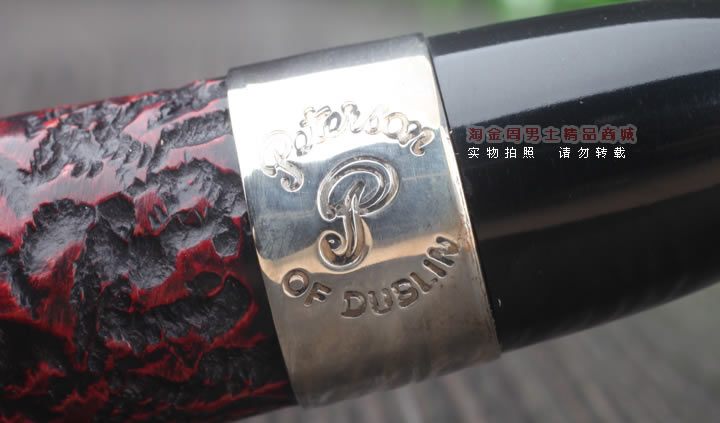 淘金周 正品彼得森Peterson石楠木烟斗 五件套装银圈岩石斗408-9