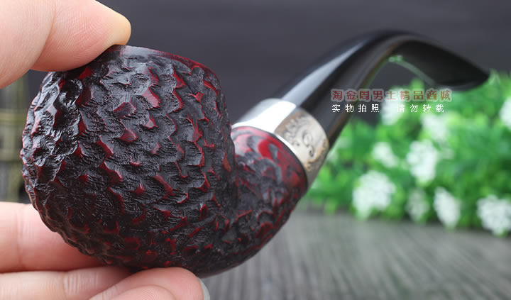 淘金周 正品彼得森Peterson石楠木烟斗 五件套装银圈岩石斗03-10