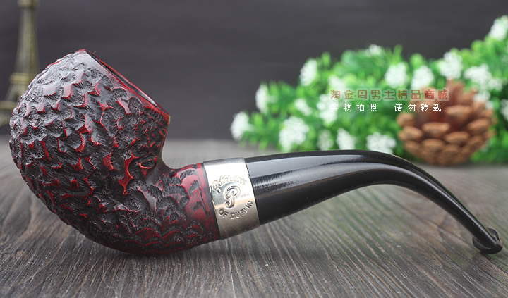 淘金周 正品彼得森Peterson石楠木烟斗 五件套装银圈岩石斗03-4