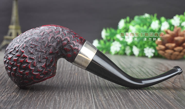 淘金周 正品彼得森Peterson石楠木烟斗 五件套装银圈岩石斗03-5