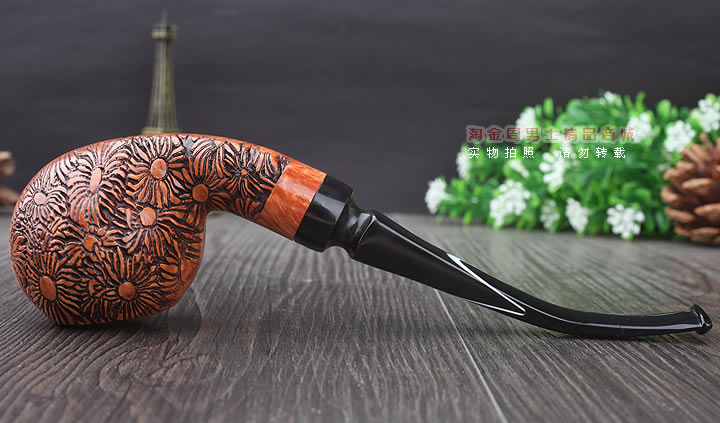 淘金周 意大利Amorelli石楠木手工烟斗 5件套装AM-557-5