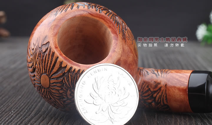 淘金周 意大利Amorelli石楠木手工烟斗 5件套装AM-557-6