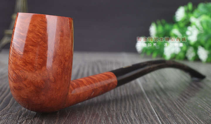 淘金周 意大利Amorelli石楠木手工烟斗 5件套装长嘴AM-559-1