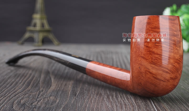 淘金周 意大利Amorelli石楠木手工烟斗 5件套装长嘴AM-559-2