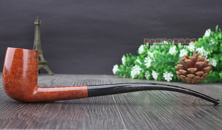 淘金周 意大利Amorelli石楠木手工烟斗 5件套装长嘴AM-559-4