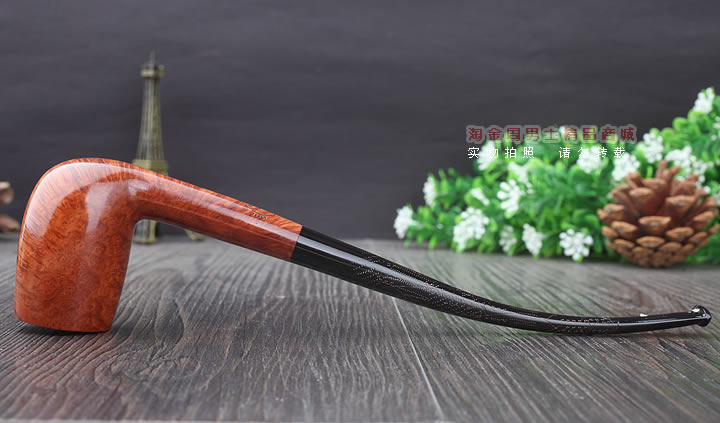淘金周 意大利Amorelli石楠木手工烟斗 5件套装长嘴AM-559-5