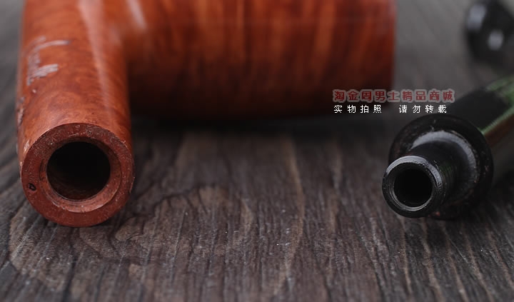 淘金周 意大利Amorelli石楠木手工烟斗 5件套装长嘴AM-559-7