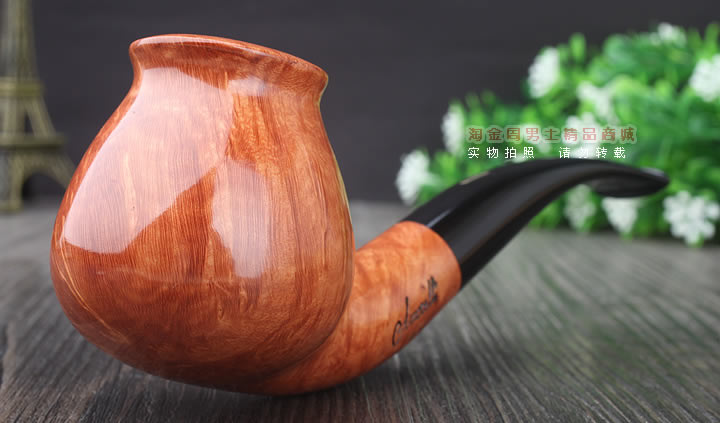 淘金周 意大利Amorelli石楠木手工烟斗 5件套装长嘴AM-560-1