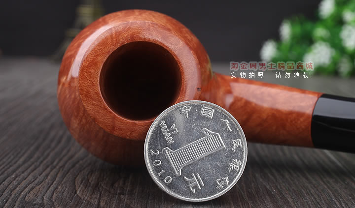 淘金周 意大利Amorelli石楠木手工烟斗 5件套装长嘴AM-560-6