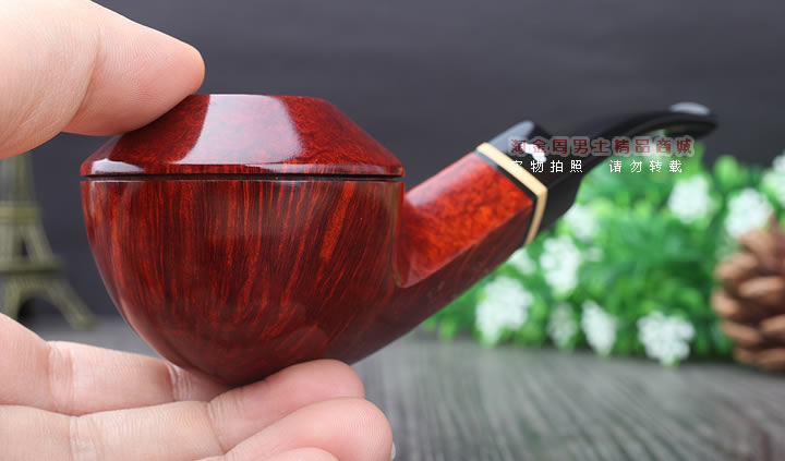 淘金周 意大利大师Caminetto石楠木手工烟斗 6件套装AC521-10