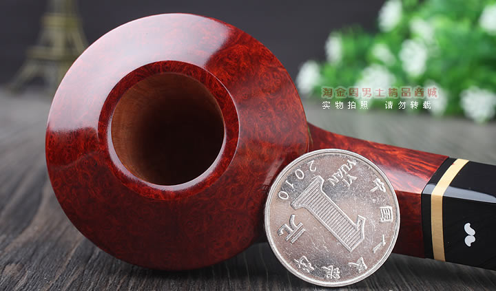 淘金周 意大利大师Caminetto石楠木手工烟斗 6件套装AC521-6