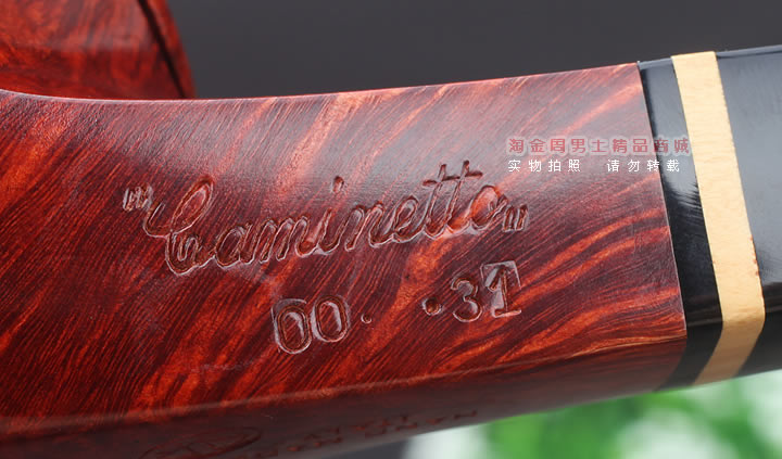 淘金周 意大利大师Caminetto石楠木手工烟斗 6件套装AC521-8