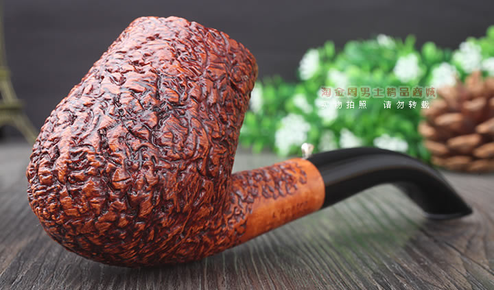 淘金周 意大利L'ANATRA鸭子进口石楠木手工烟斗 6件套装LA62-1