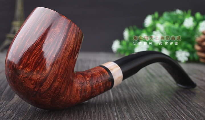 淘金周 意大利维布拉蒂Viprati VIP进口石楠木手工烟斗 V17-1