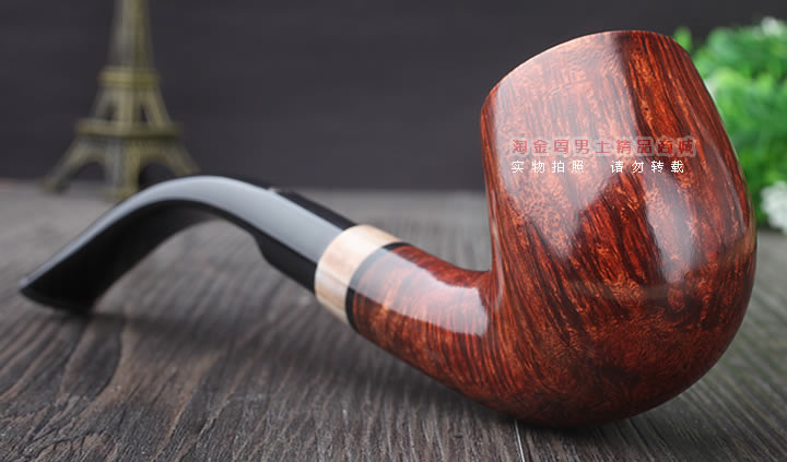 淘金周 意大利维布拉蒂Viprati VIP进口石楠木手工烟斗 V17-2