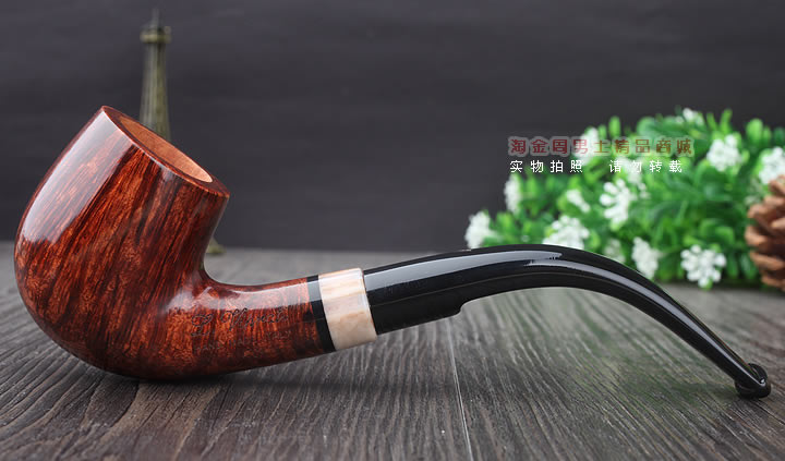 淘金周 意大利维布拉蒂Viprati VIP进口石楠木手工烟斗 V17-4