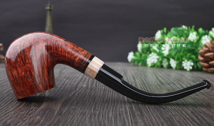 淘金周 意大利维布拉蒂Viprati VIP进口石楠木手工烟斗 V17-5