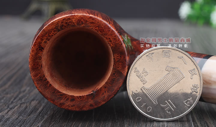 淘金周 意大利维布拉蒂Viprati VIP进口石楠木手工烟斗 V17-6