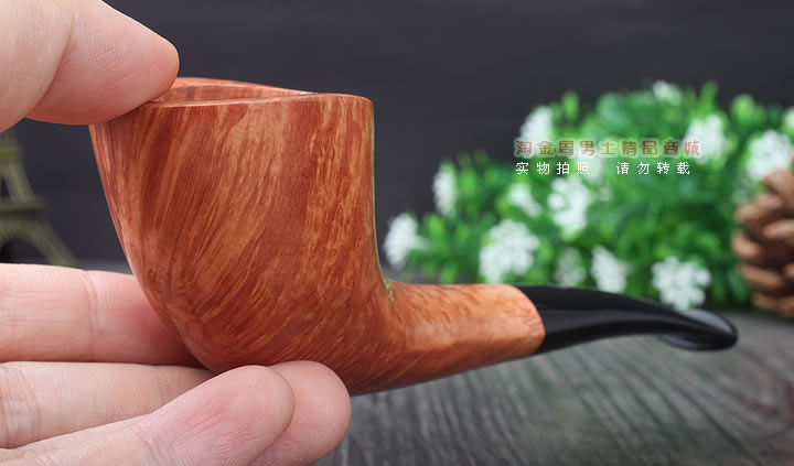 淘金周 意大利维布拉蒂Viprati VIP进口石楠木手工烟斗 V18-10