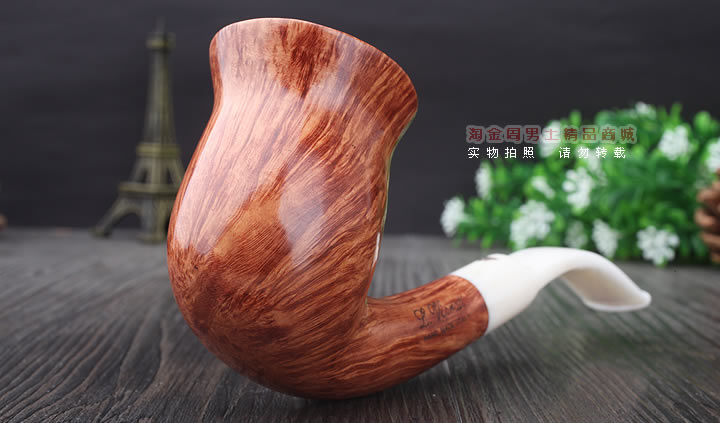 淘金周 意大利维布拉蒂Viprati VIP进口石楠木手工烟斗 V19-1