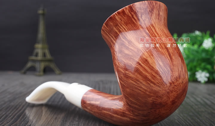 淘金周 意大利维布拉蒂Viprati VIP进口石楠木手工烟斗 V19-2