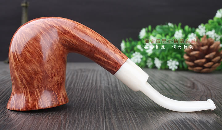 淘金周 意大利维布拉蒂Viprati VIP进口石楠木手工烟斗 V19-5