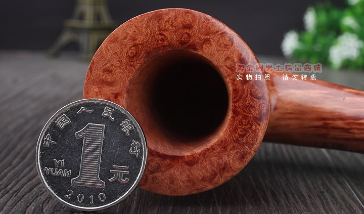 淘金周 意大利维布拉蒂Viprati VIP进口石楠木手工烟斗 V19-6