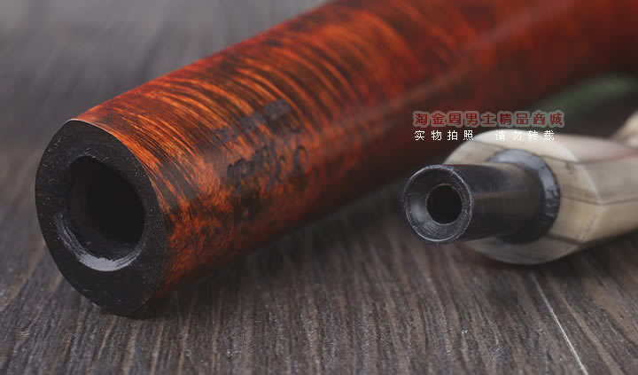 淘金周 意大利维布拉蒂Viprati VIP进口石楠木手工烟斗 长斗V20-7