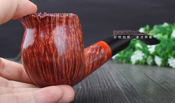 淘金周 意大利维布拉蒂Viprati VIP进口石楠木手工烟斗 V21-10