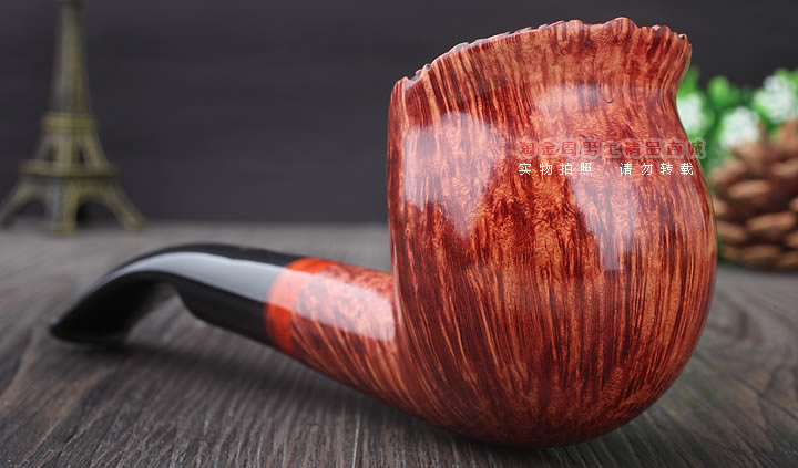 淘金周 意大利维布拉蒂Viprati VIP进口石楠木手工烟斗 V21-2