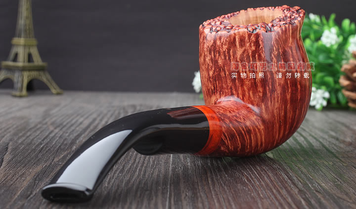 淘金周 意大利维布拉蒂Viprati VIP进口石楠木手工烟斗 V21-3