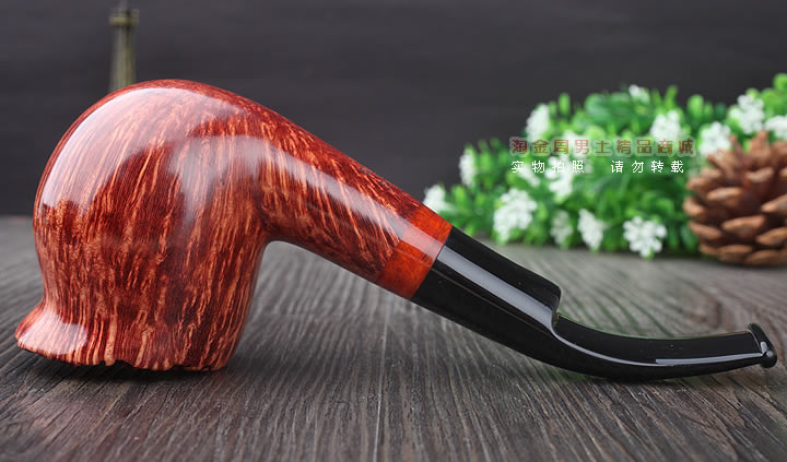 淘金周 意大利维布拉蒂Viprati VIP进口石楠木手工烟斗 V21-5