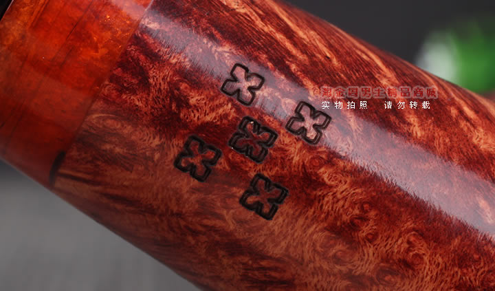 淘金周 意大利维布拉蒂Viprati VIP进口石楠木手工烟斗 V21-9