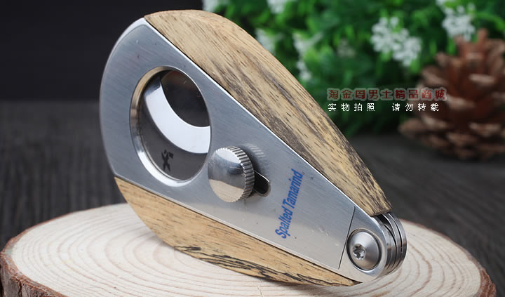 淘金周 Xikar雪茄刀雪茄剪美国原装进口Xikar化石木雪茄剪300SPT-2