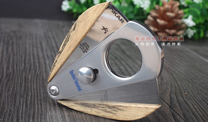 淘金周 Xikar雪茄刀雪茄剪美国原装进口Xikar化石木雪茄剪300SPT-3