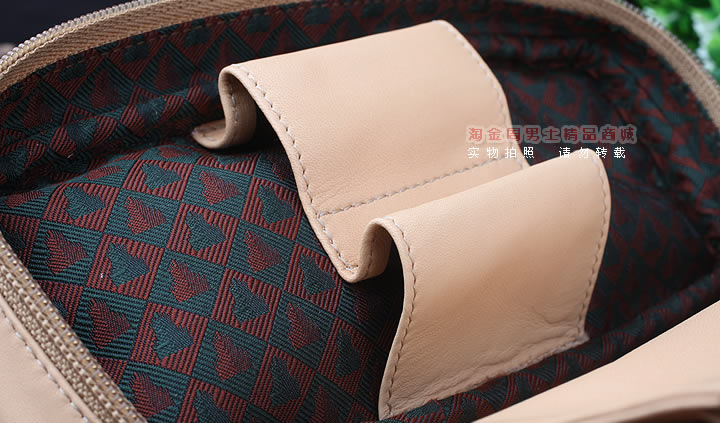 【淘金周】原装意大利卡斯特罗CASTELLO手工牛皮烟斗包 2斗包米色-8