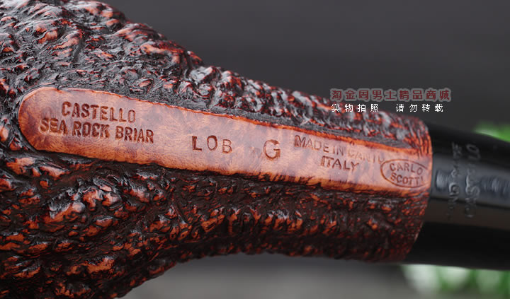 淘金周 意大利castello 卡斯特罗2006年签名收藏烟斗套装LOB大斗-14