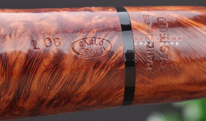 淘金周 意大利castello 卡斯特罗2006年签名收藏烟斗套装LOB大斗-22