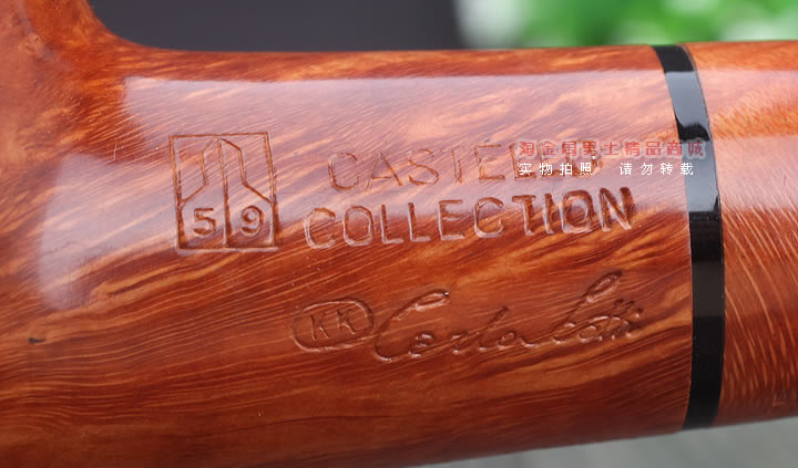 淘金周 意大利castello 卡斯特罗2006年签名收藏烟斗套装LOB大斗-30