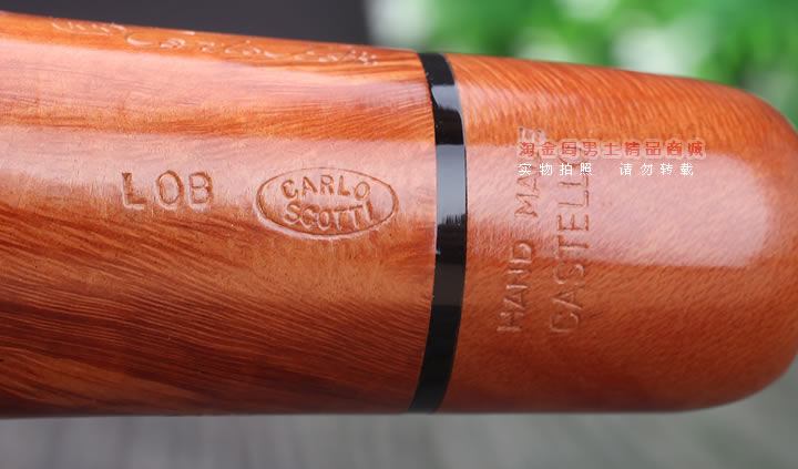 淘金周 意大利castello 卡斯特罗2006年签名收藏烟斗套装LOB大斗-31