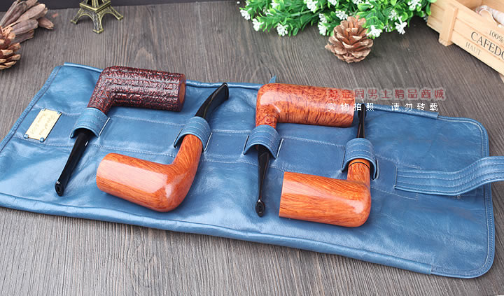 淘金周 意大利castello 卡斯特罗2006年签名收藏烟斗套装LOB大斗-34