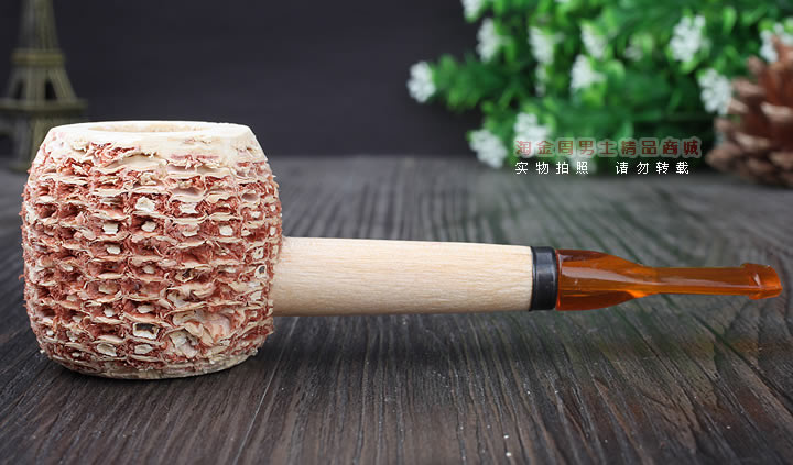 淘金周进口美国密苏里Missouri玉米烟斗摩根5件套待客试草用烟斗-3